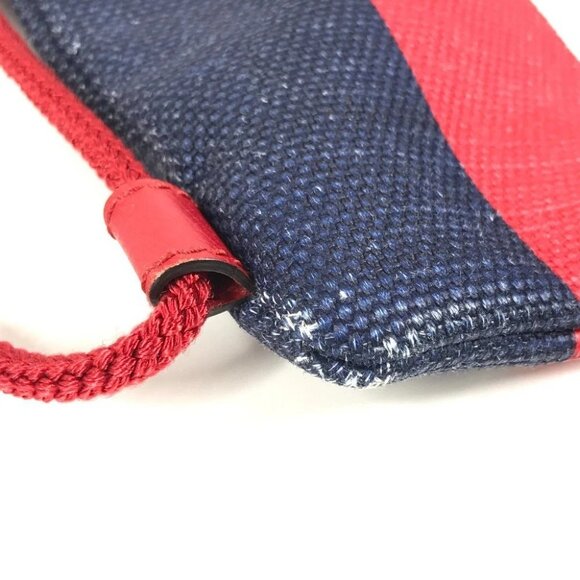 GUCCI 473872 Tricolor Knapsack 2-Way Bag Hand Bag Tote Bag Backpack - Picture 4 of 15